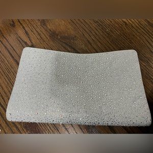 Silver Sparkle Clutch